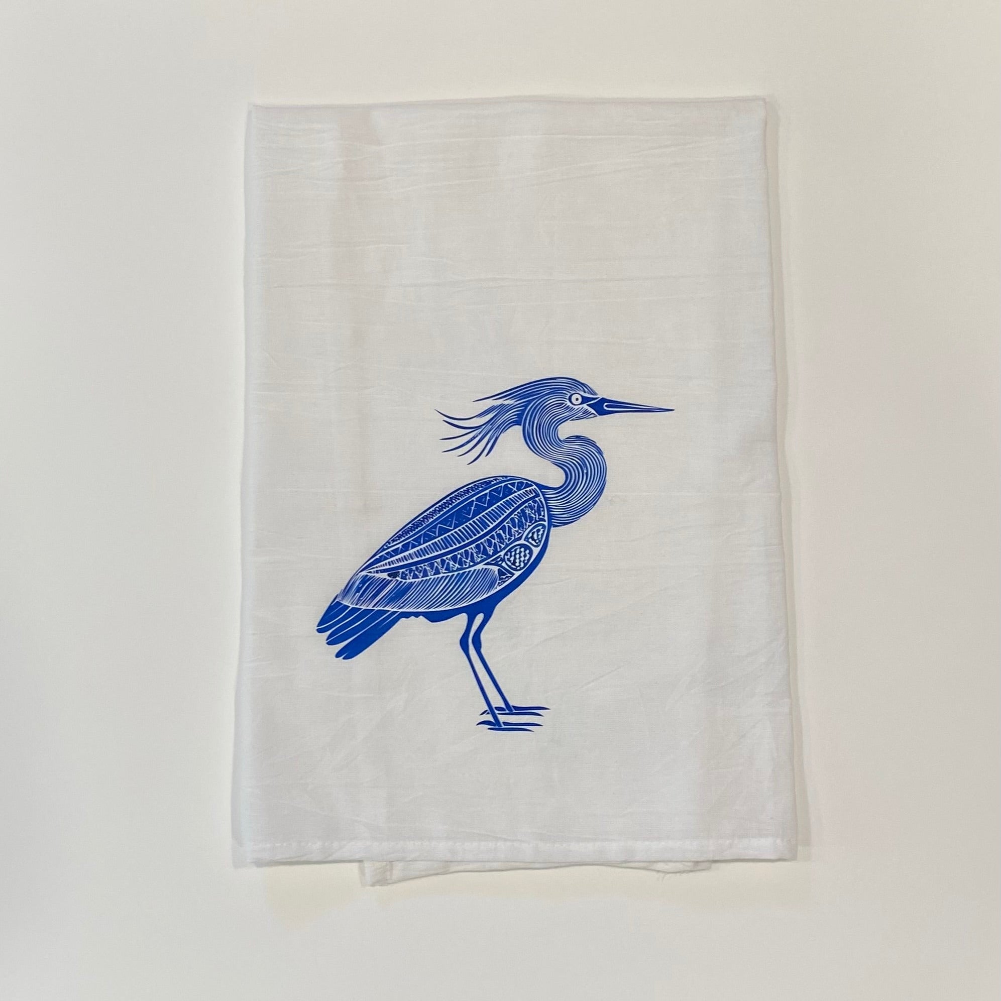 Tea Towel - HERON (1)