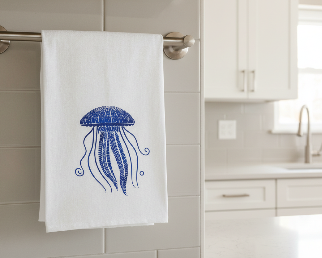 Tea Towel - JELLYFISH