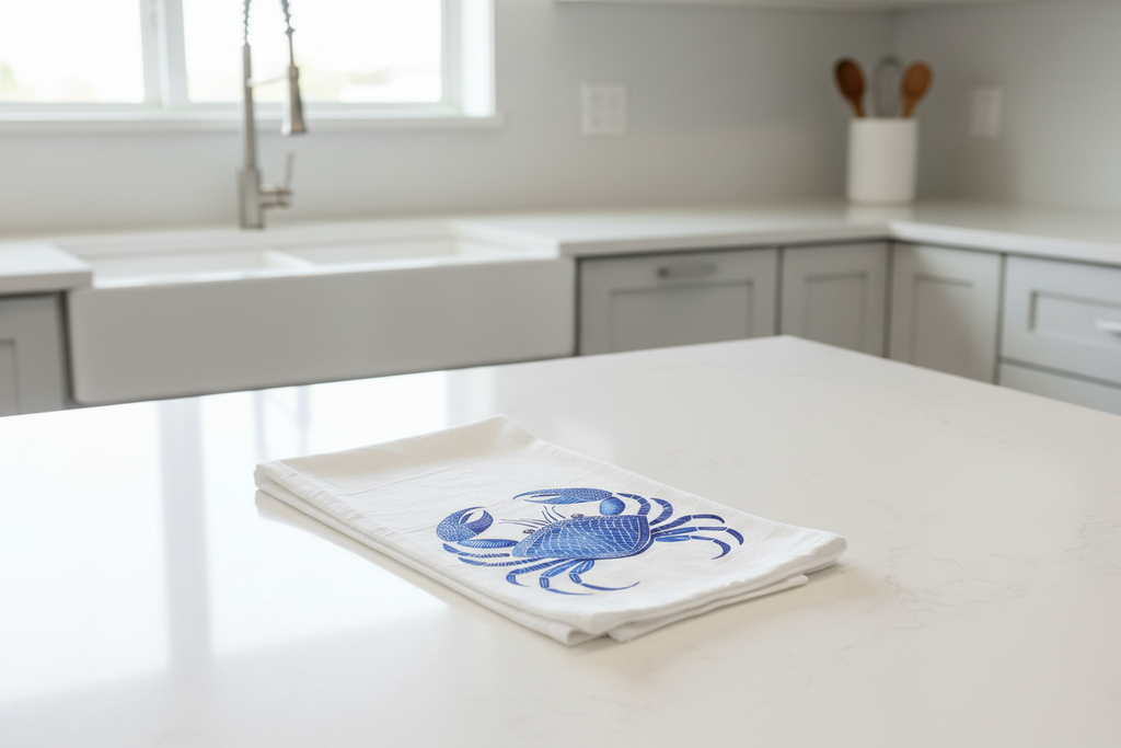 Tea Towel - CRAB