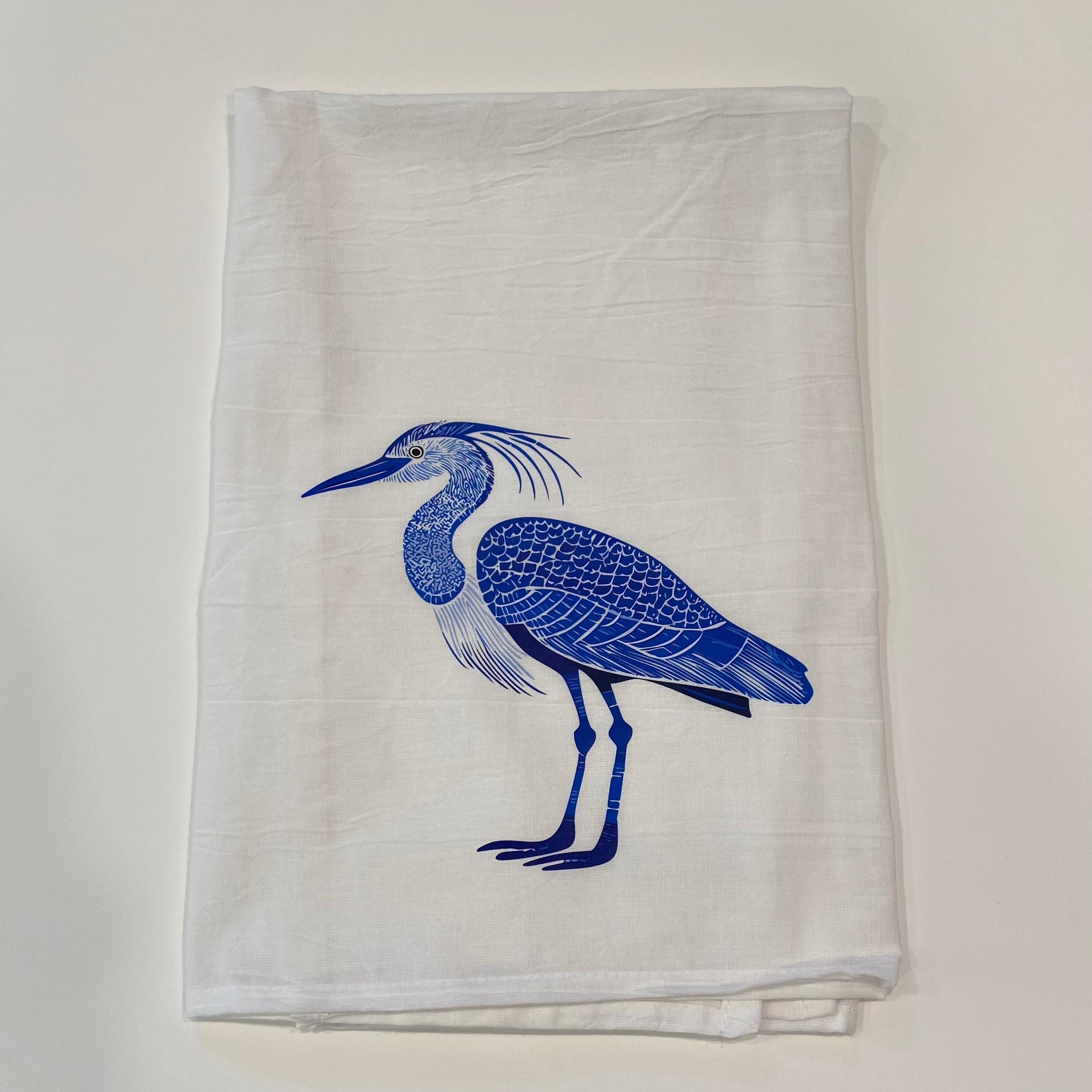 Tea Towel - HERON (2)